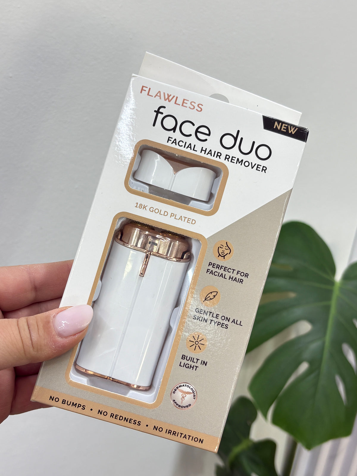 Depilador facial dúo