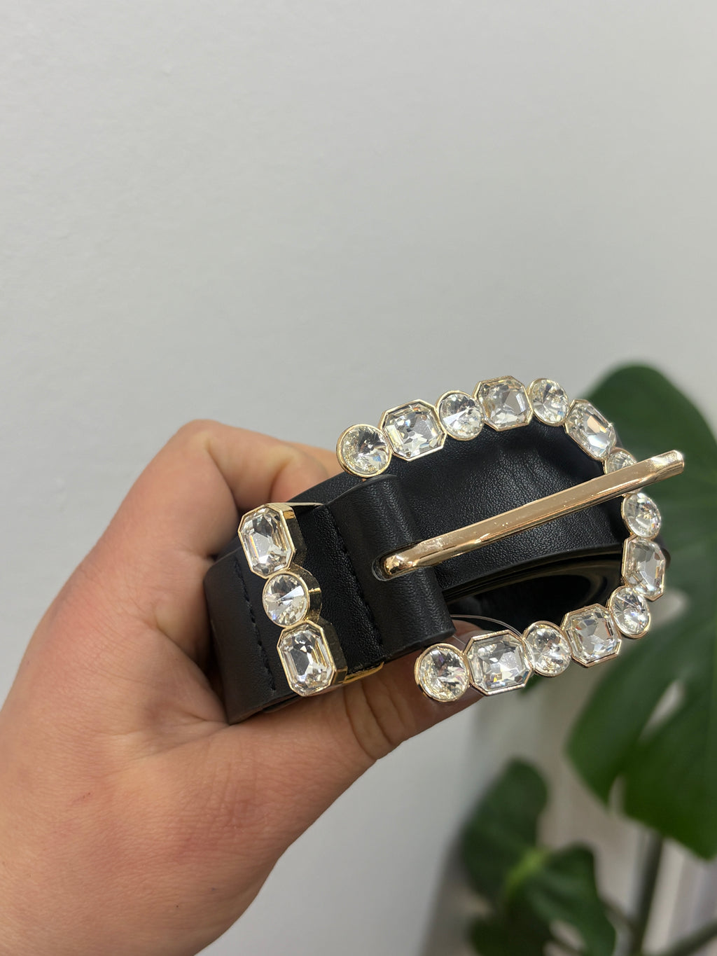 Cinto hebilla cristal