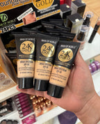 Base de Maquillaje Líquida Iman Of Noble 24K Gold Foundation