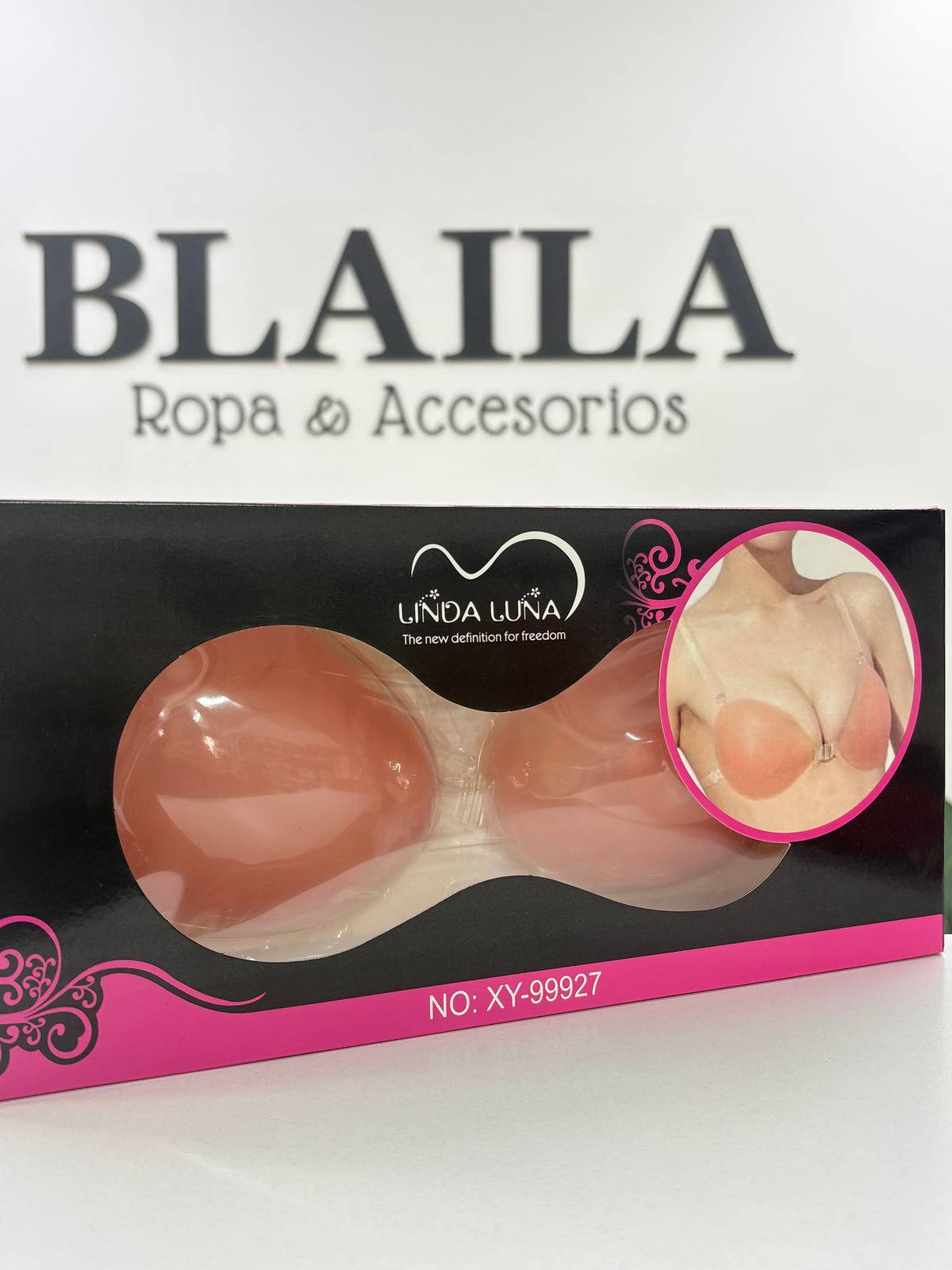 BRA SILICONA LINDA LUNA