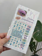 Stickers autoadhesivos Nails art o corporales