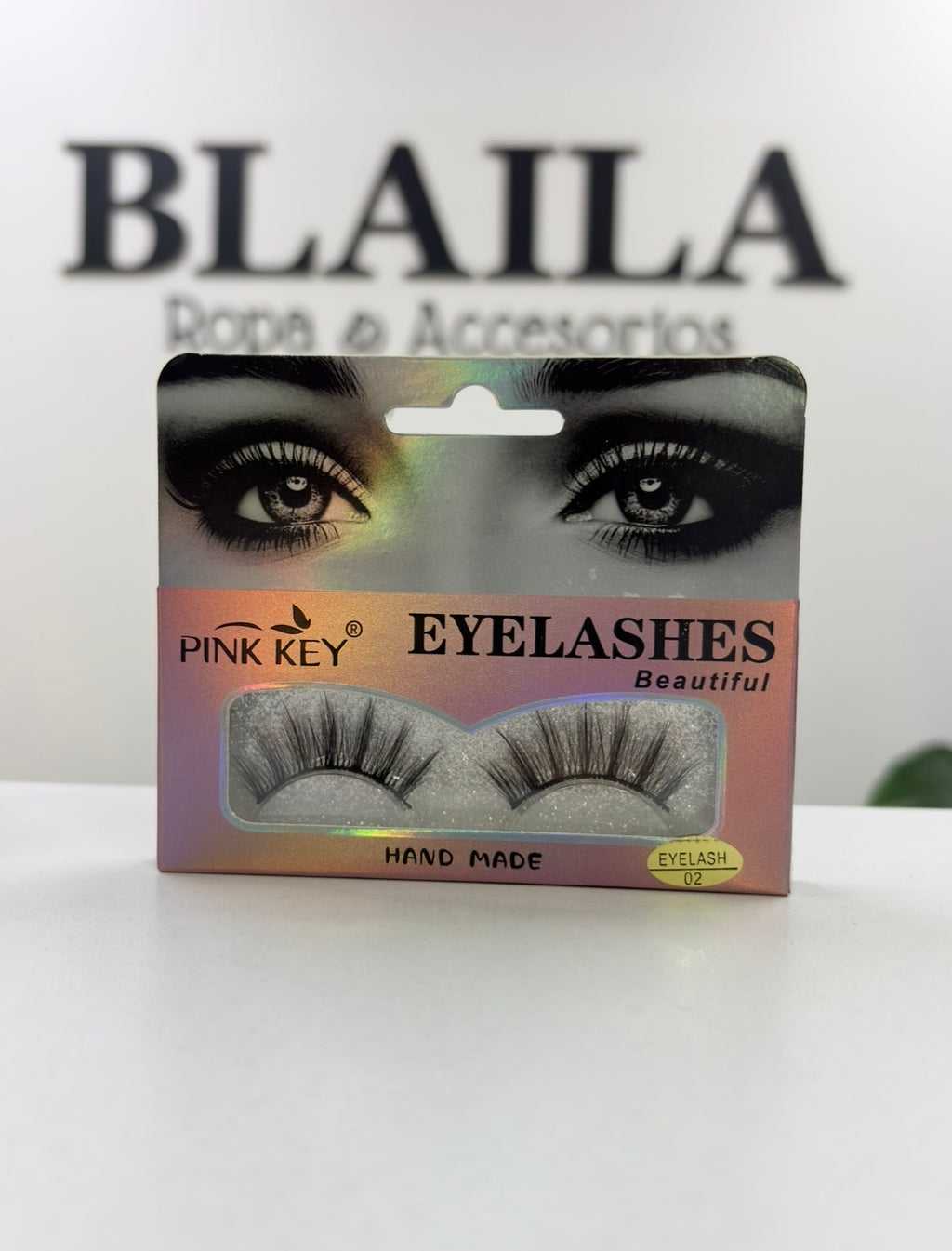 Pestañas Postizas Enteras Pink Key