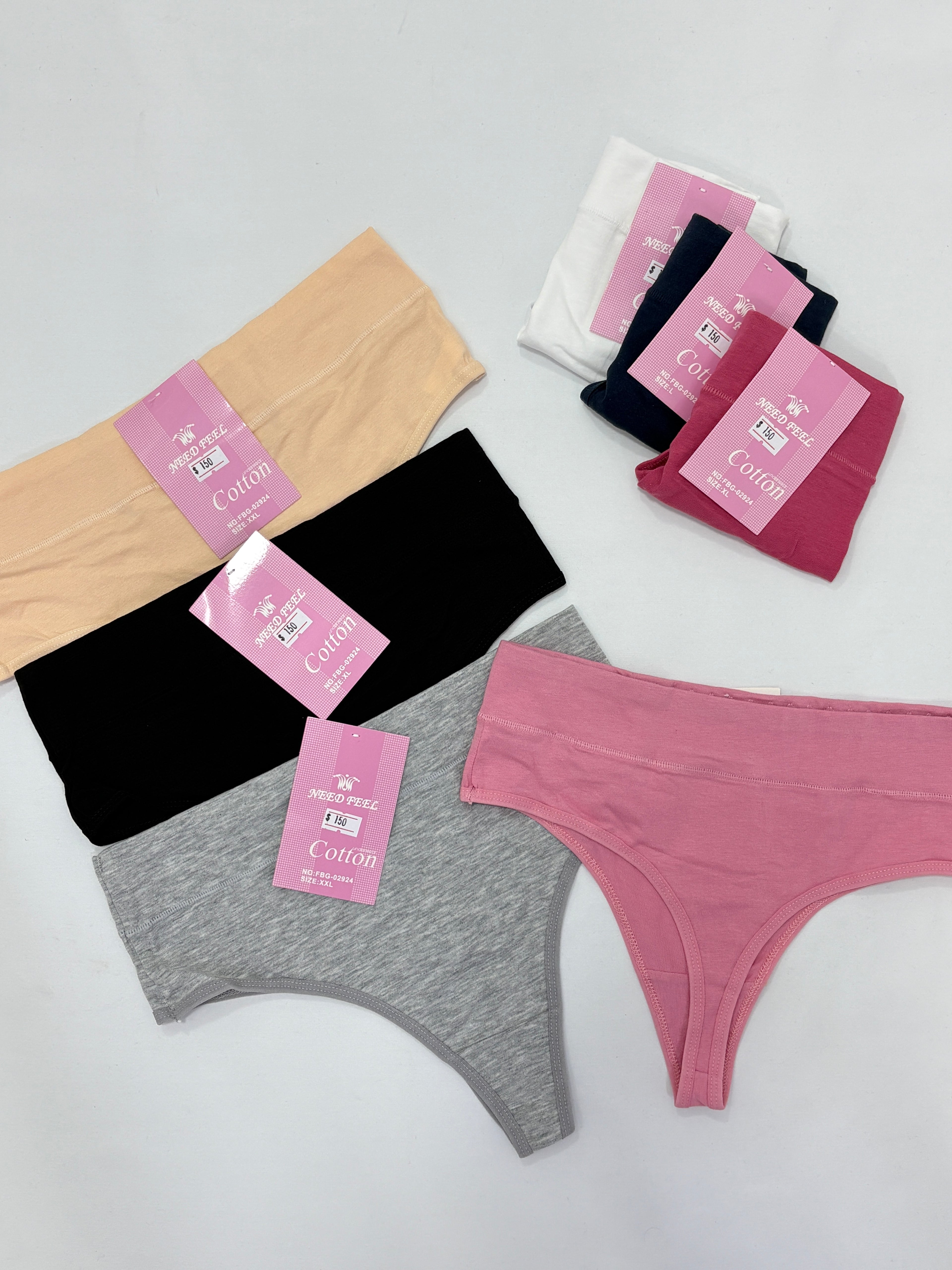 Colales con faja de algodón