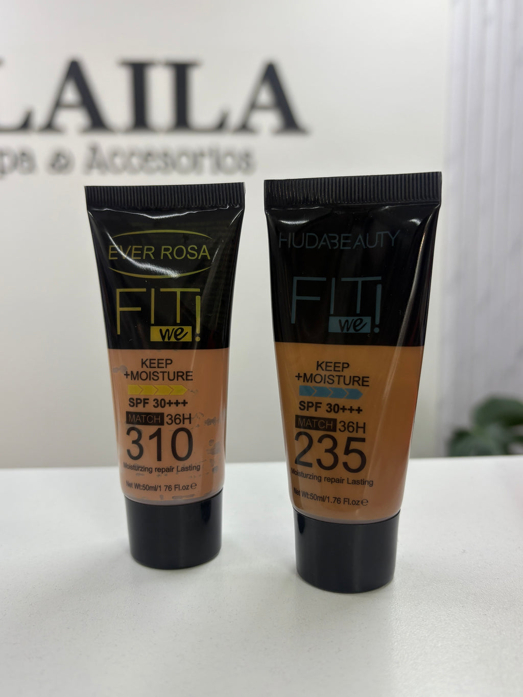 Base de Maquillaje Líquida Ever Rosa Fit We! Match 36H