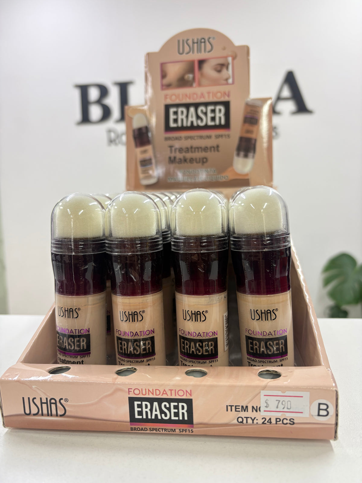 Base de Maquillaje Líquida Ushas Foundation Eraser