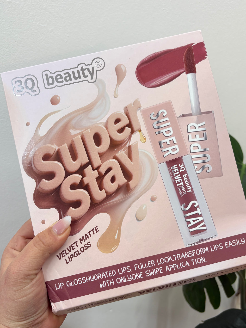 Super Stay Velvet Matte Lipgloss – 3Q Beauty
