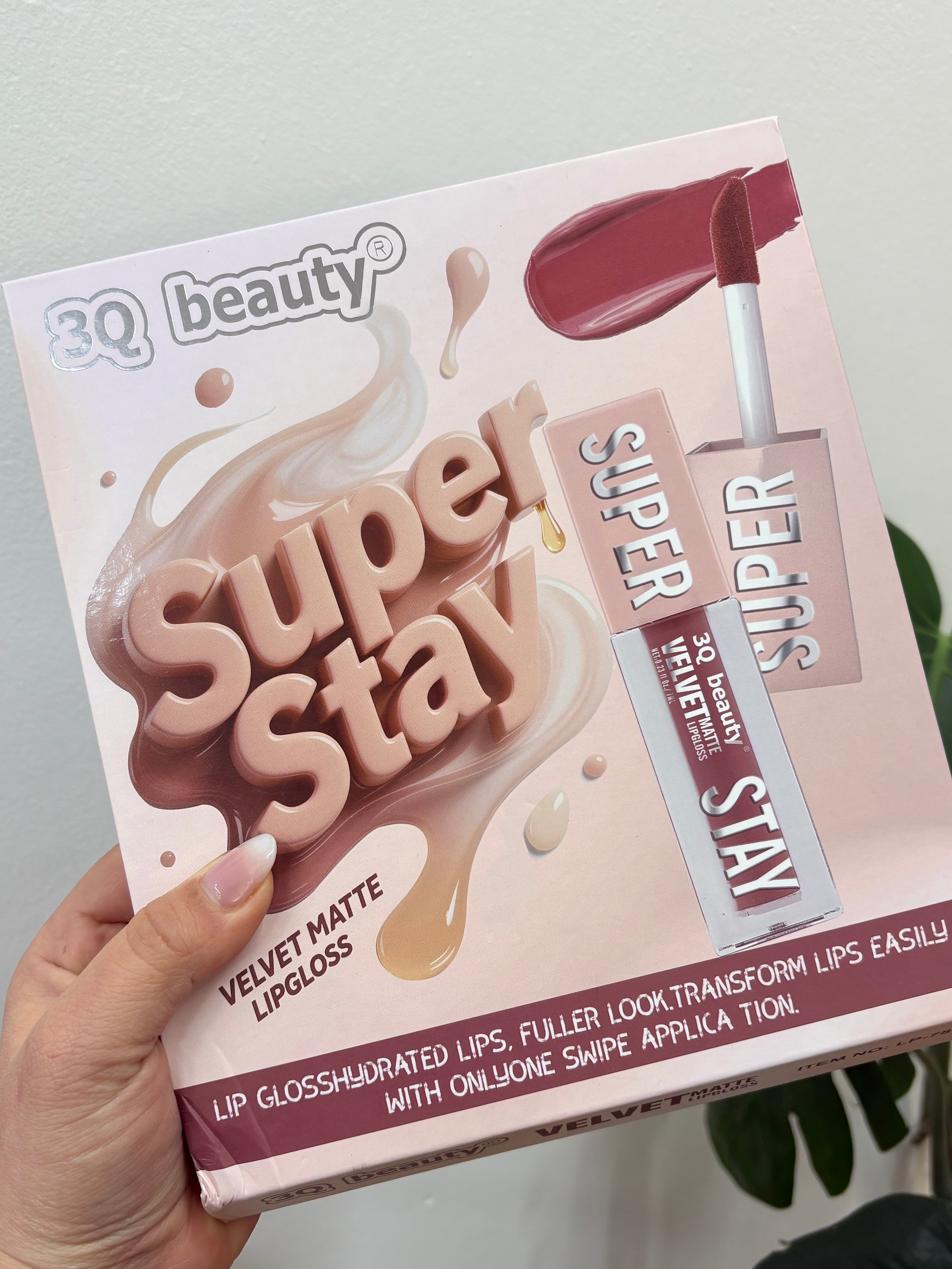 Super Stay Velvet Matte Lipgloss – 3Q Beauty