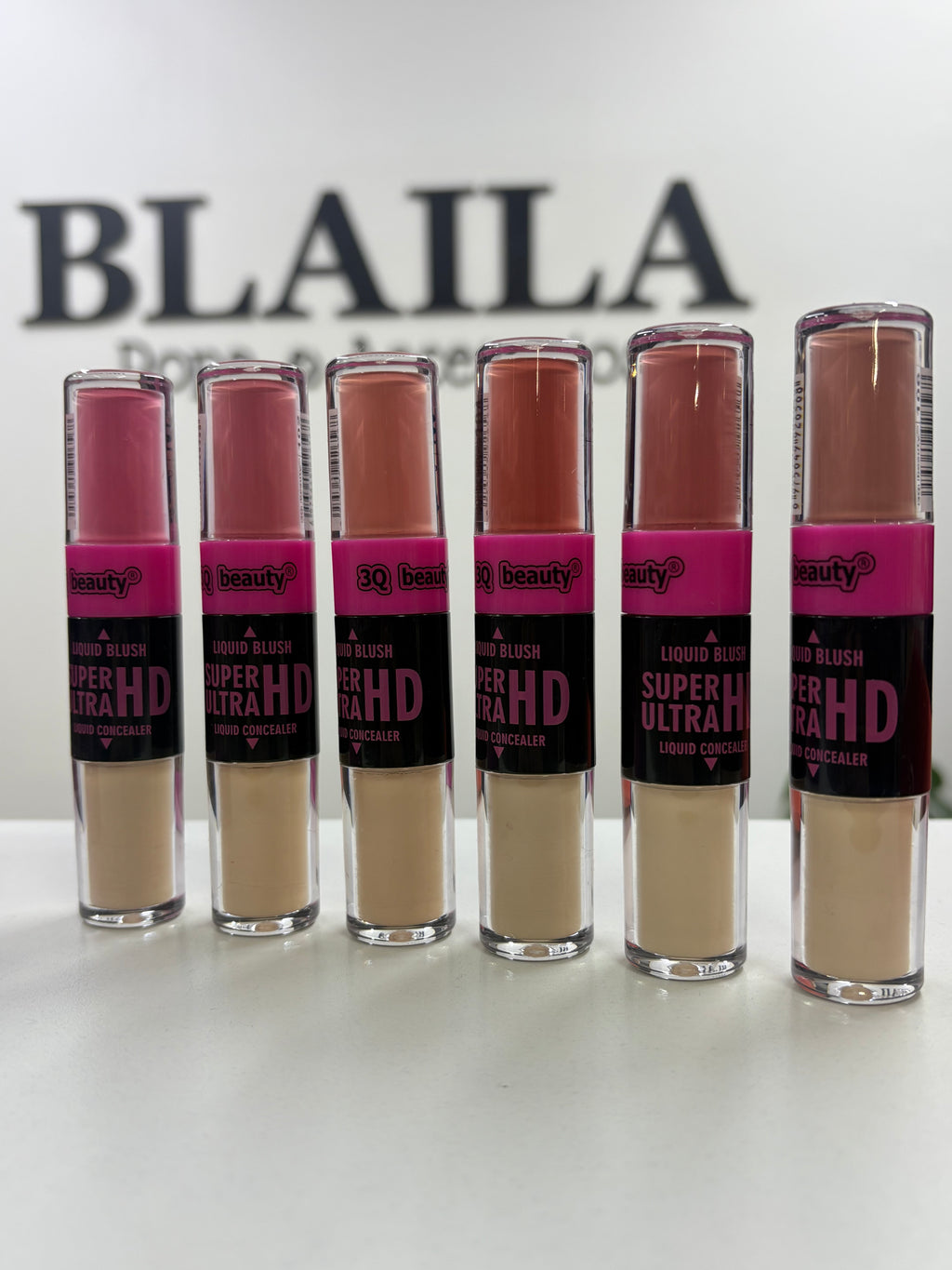 Rubor líquido + corrector
