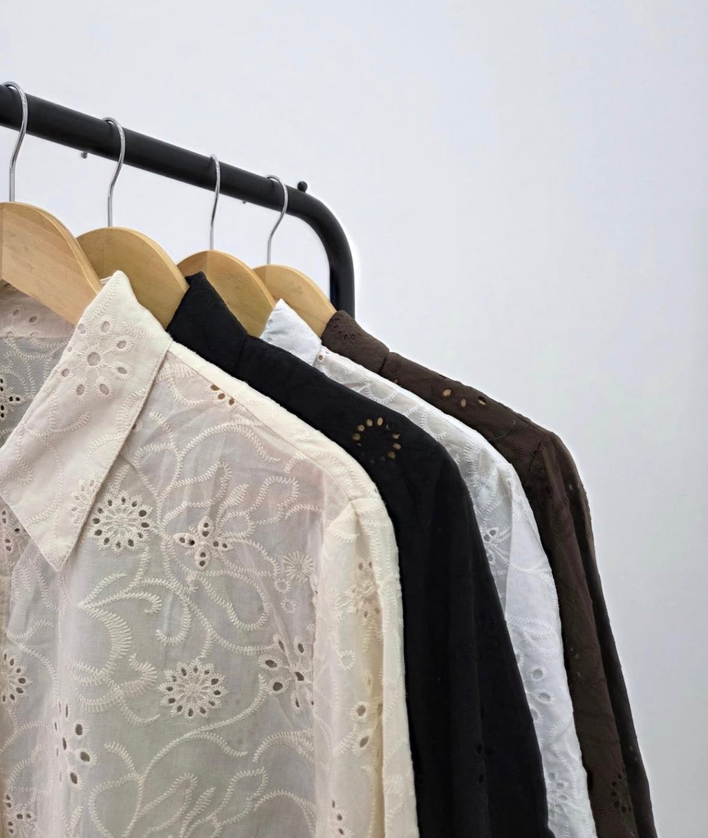 Camisa broderie