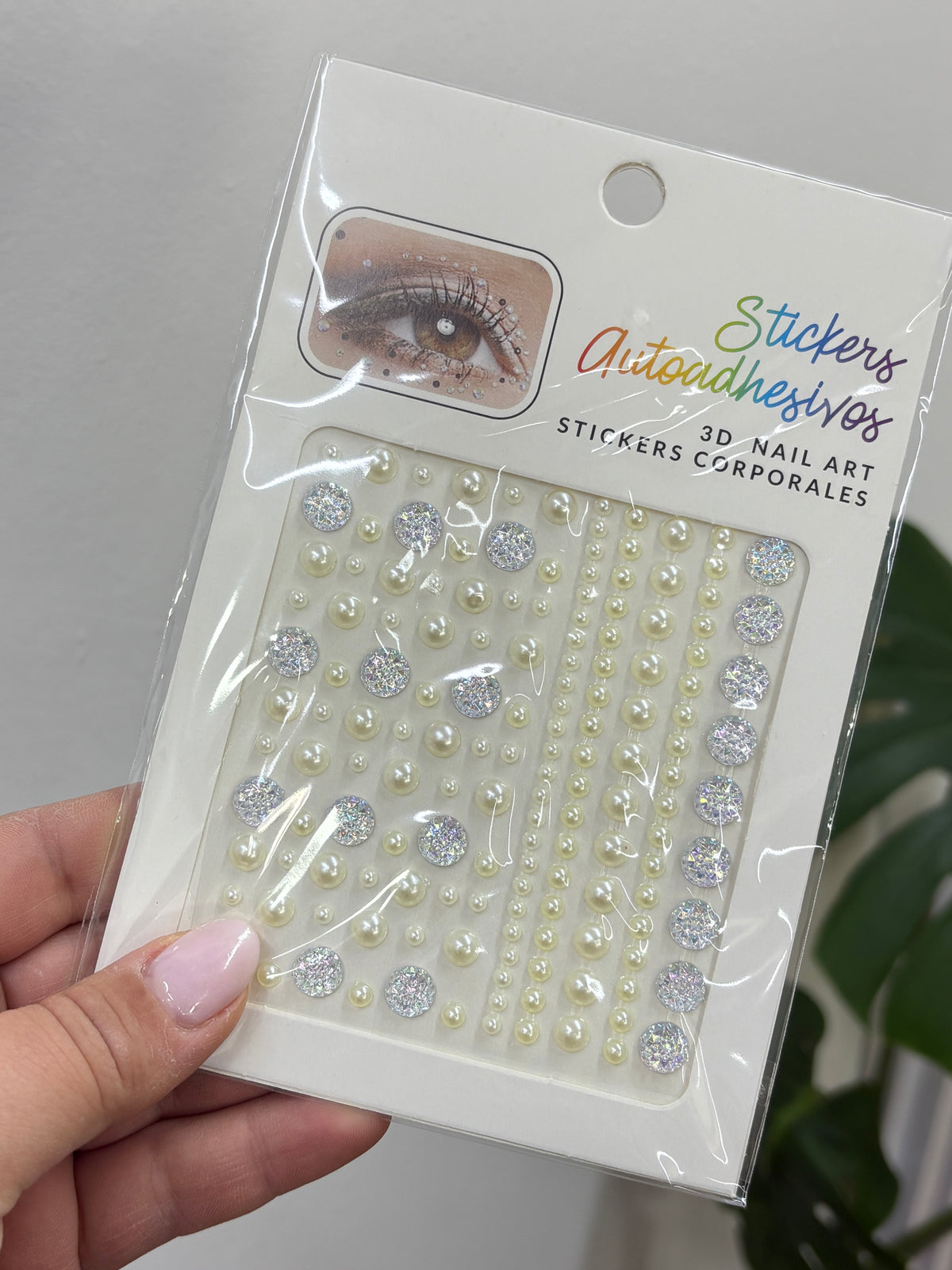 Stickers autoadhesivos Nails art o corporales