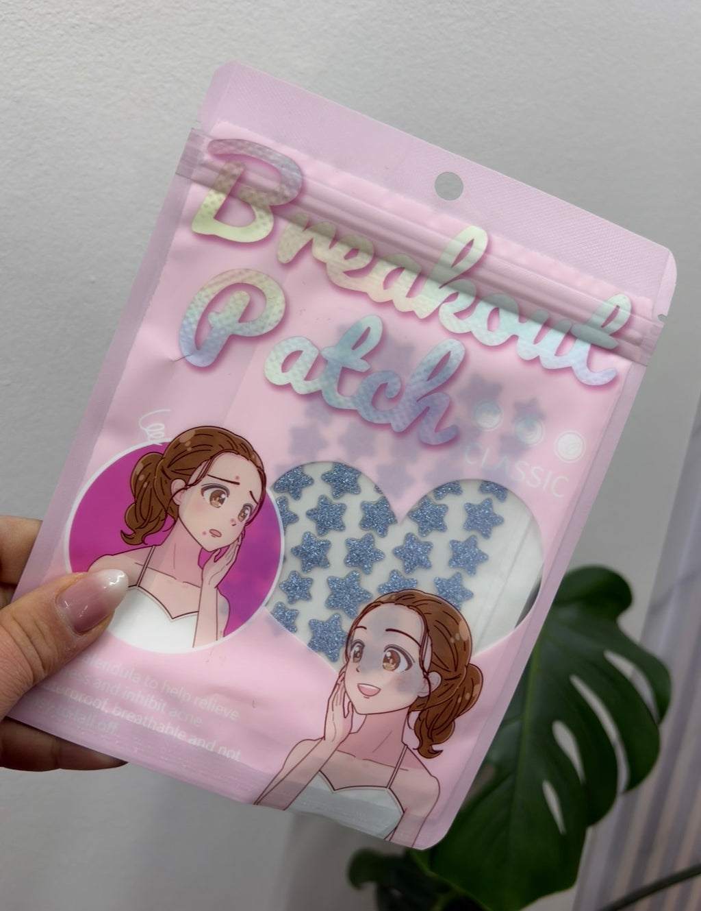Parche para el Acné estrella Glitter