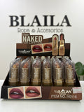 Labial en barra con brillo