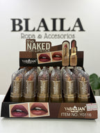 Labial en barra con brillo
