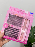 Kit de pestañas punto a punto Manjier 20D 10-16mix