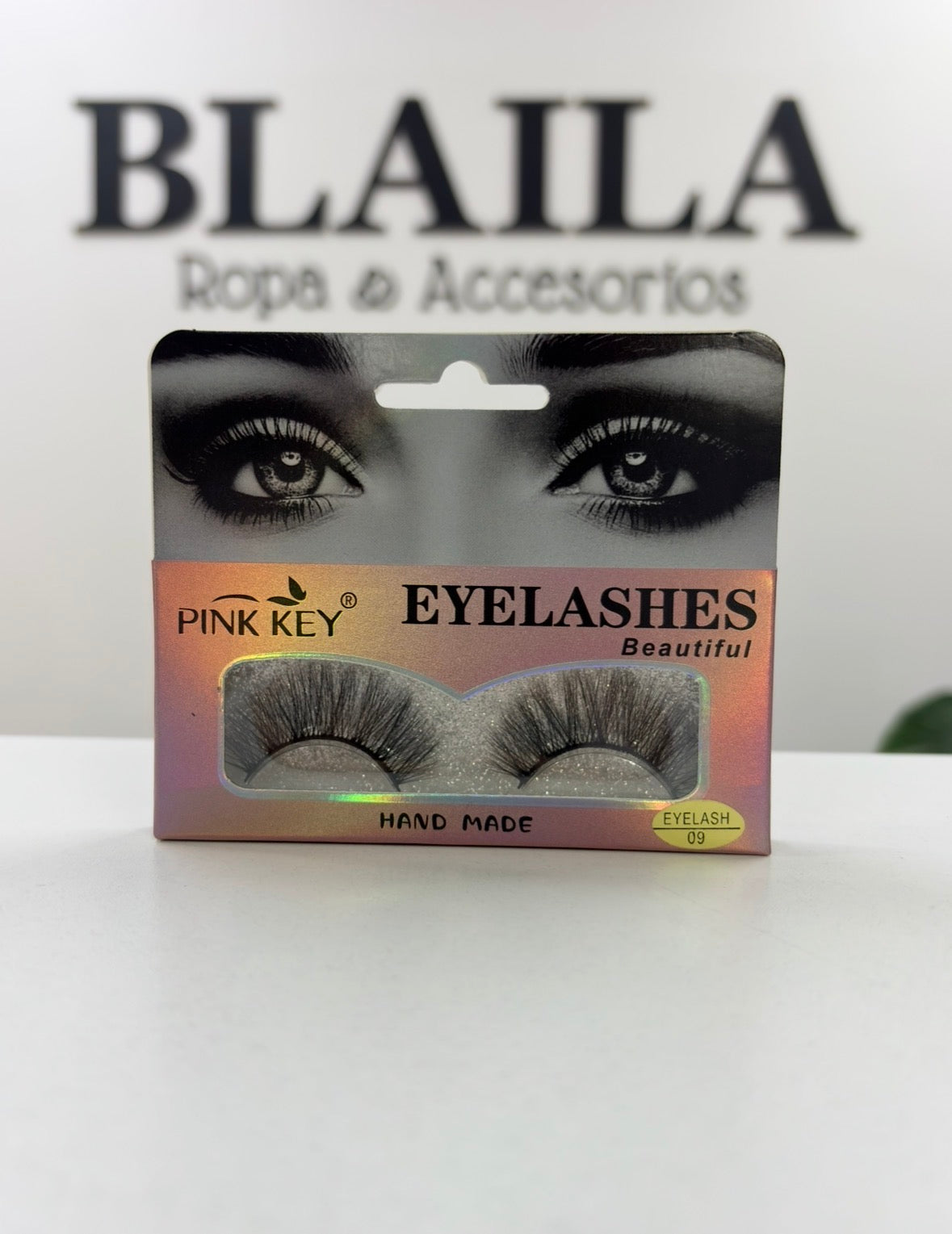 Pestañas Postizas Enteras Pink Key