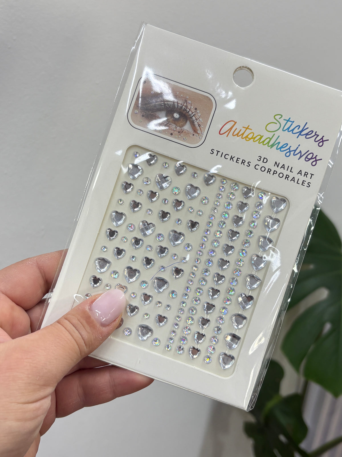 Stickers autoadhesivos Nails art o corporales