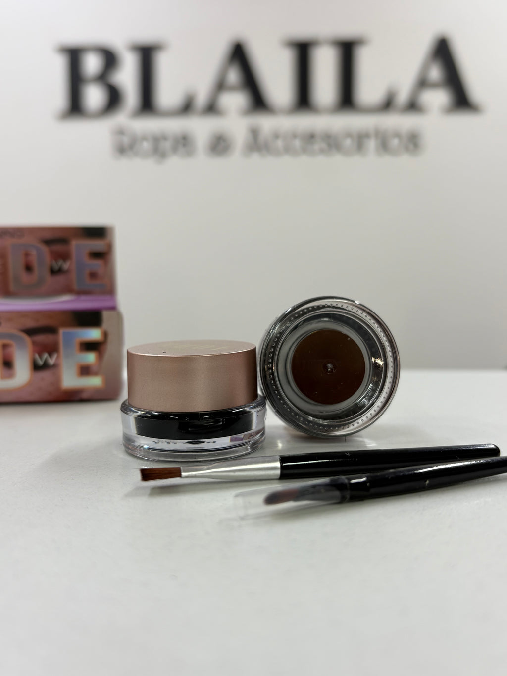 Delineador gel dúo