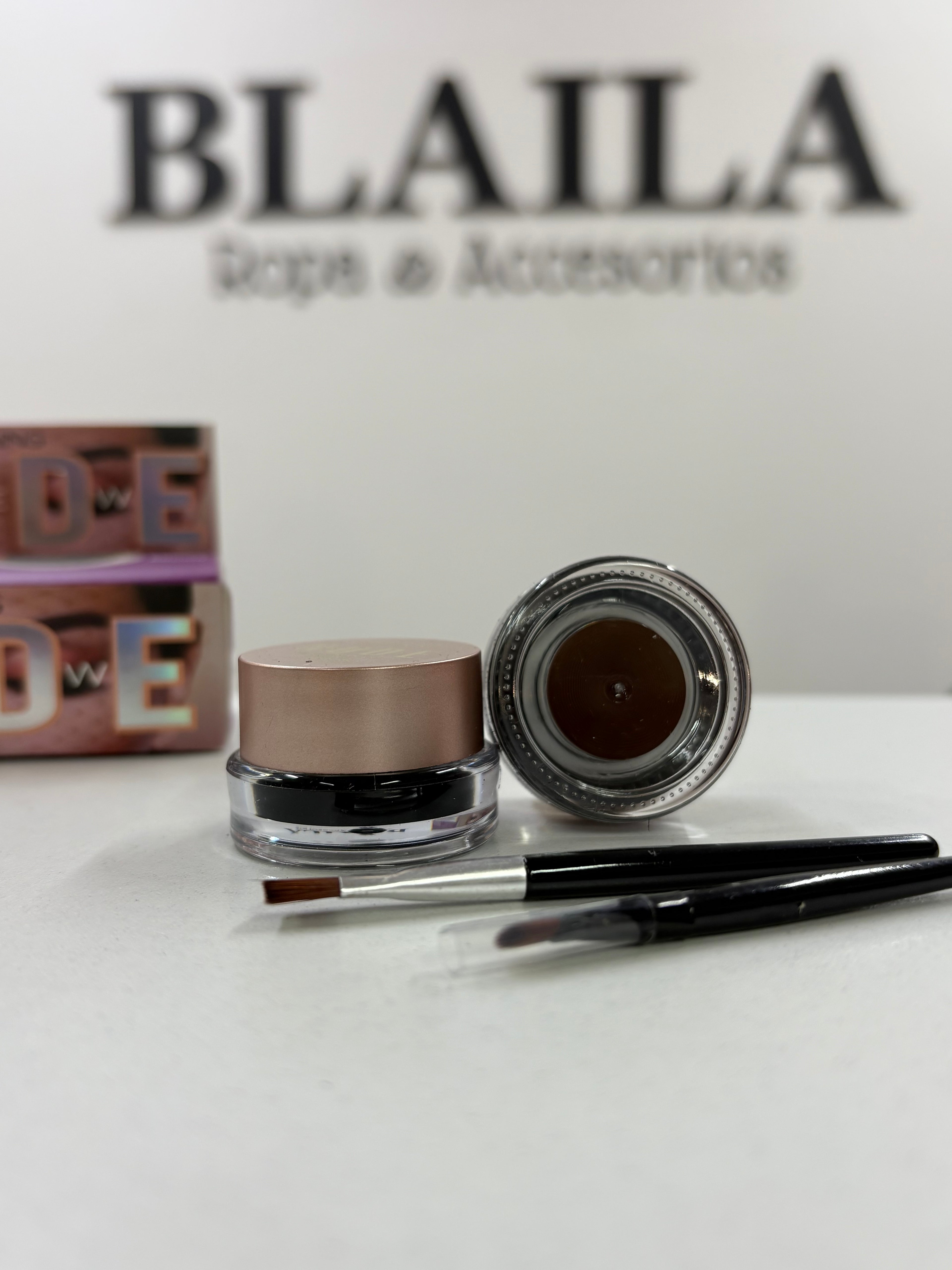 Delineador gel dúo