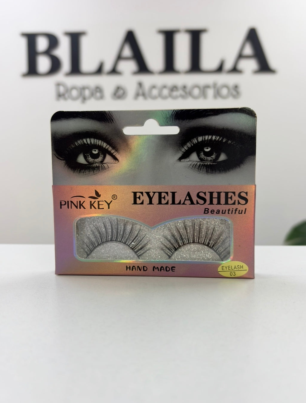 Pestañas Postizas Enteras Pink Key