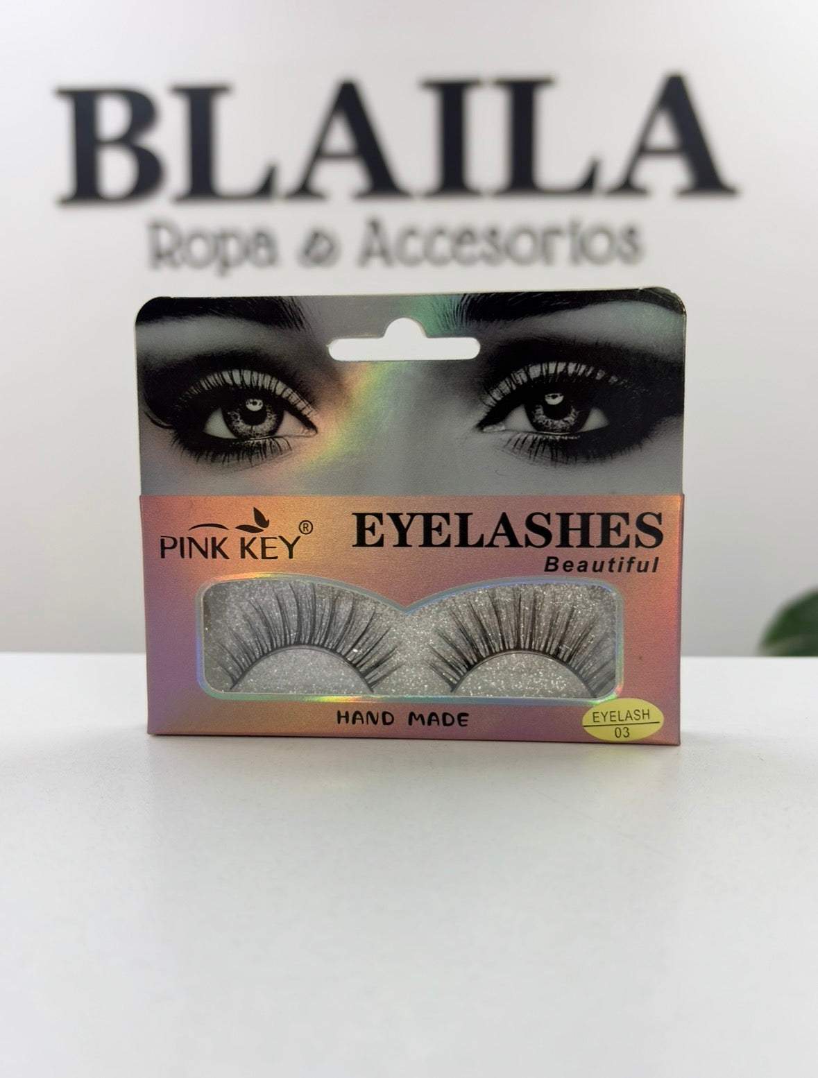 Pestañas Postizas Enteras Pink Key
