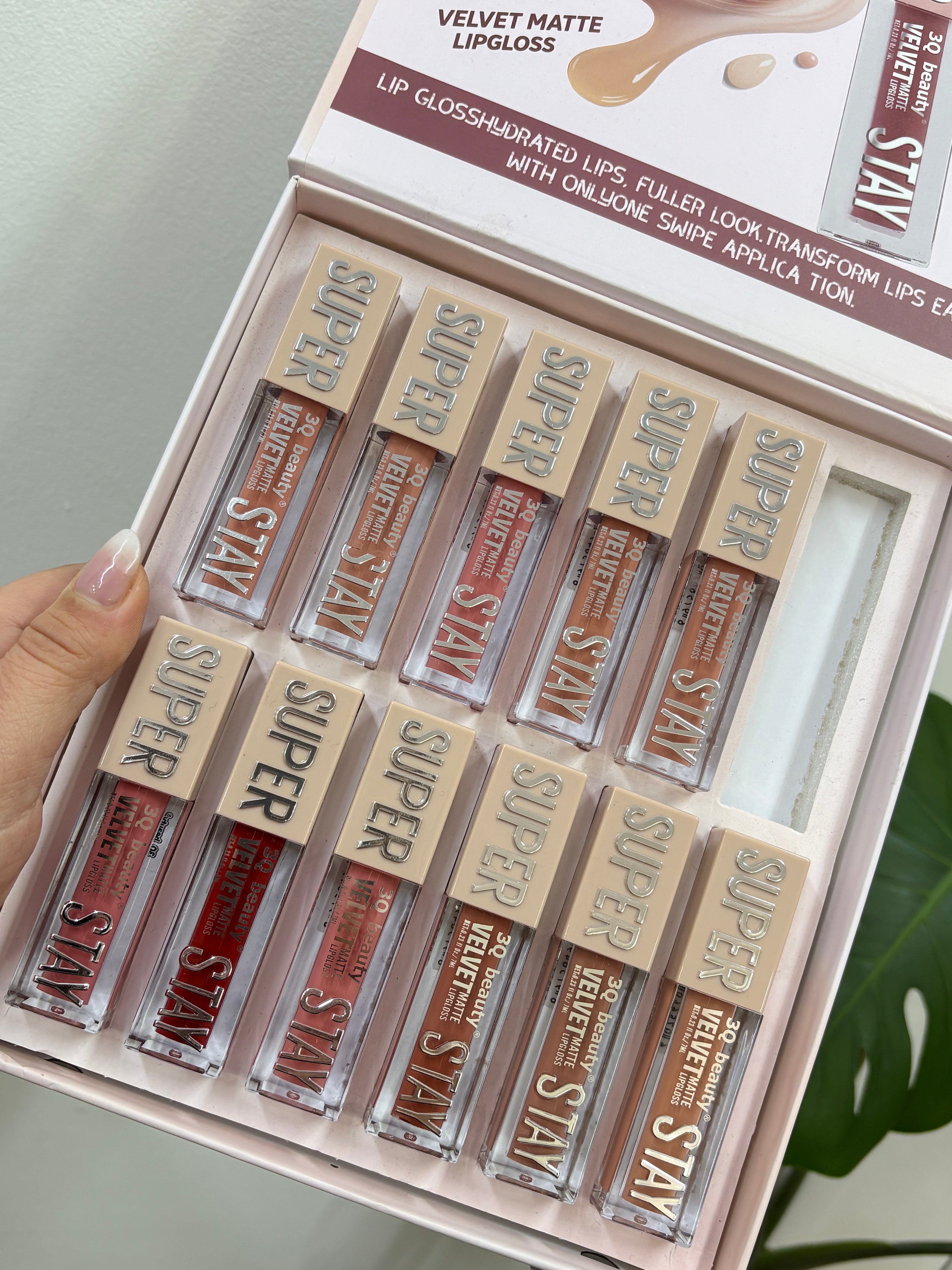 Super Stay Velvet Matte Lipgloss – 3Q Beauty
