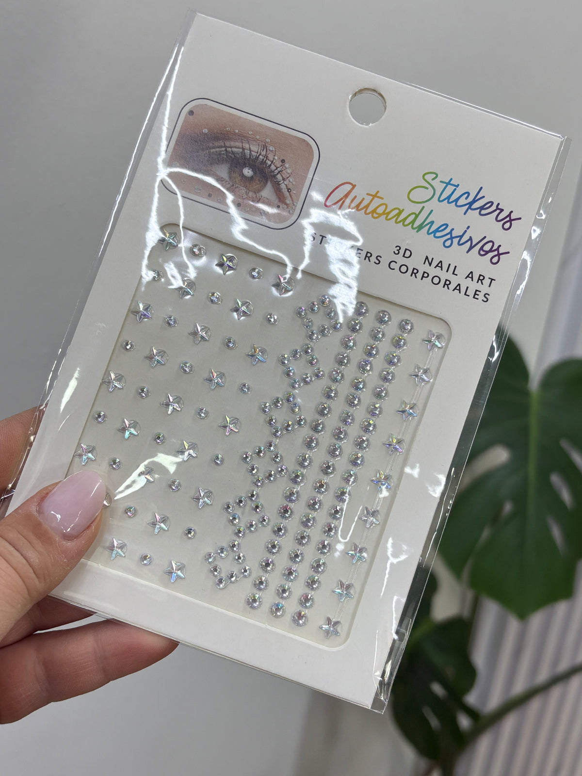 Stickers autoadhesivos Nails art o corporales