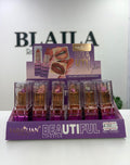 Labial con glitter