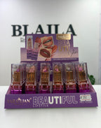 Labial con glitter