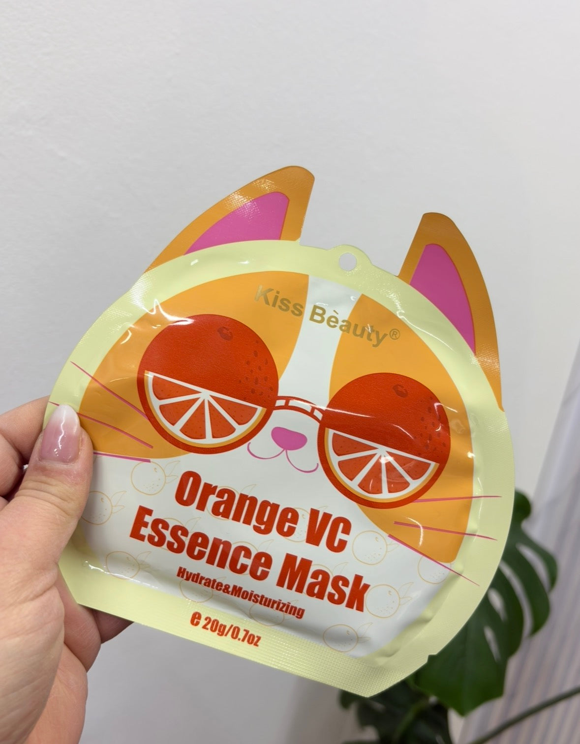 Mascarilla facial gatito vitamina C