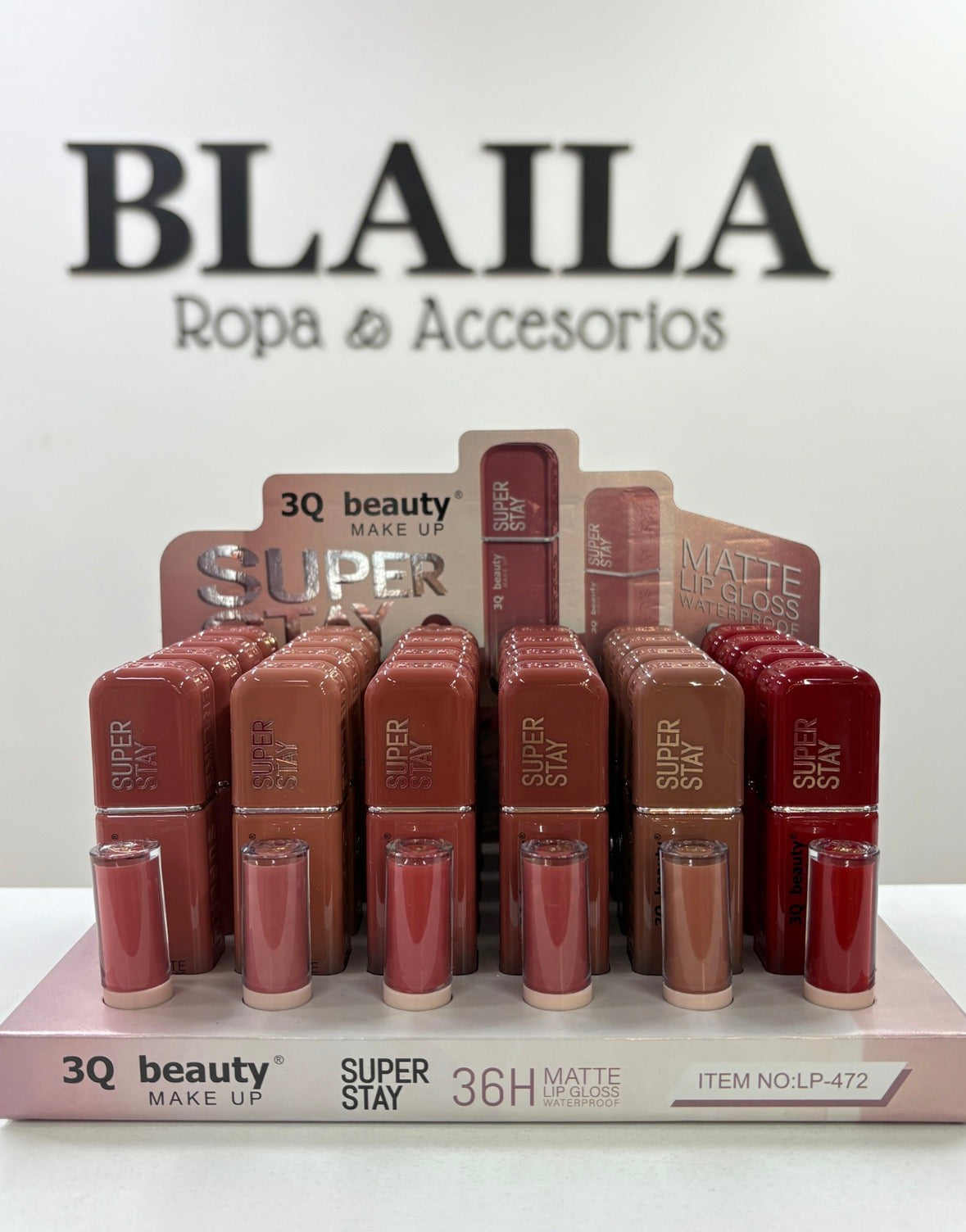 Labial líquido SÚPER STAY