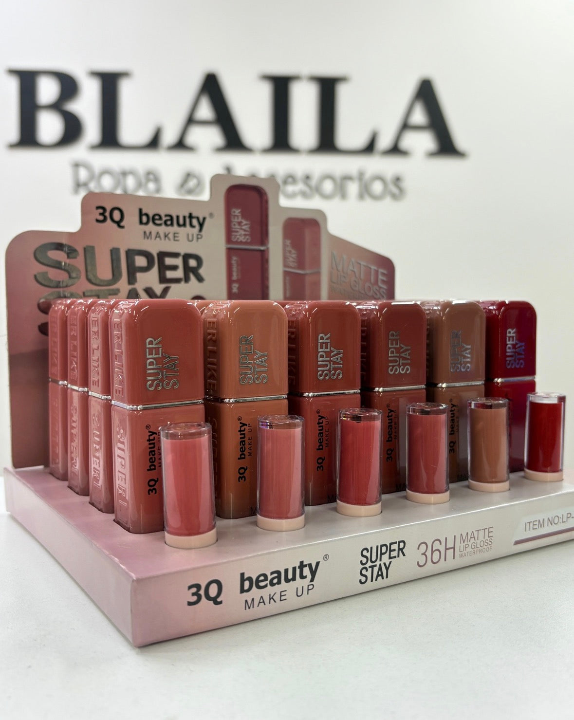 Labial líquido SÚPER STAY