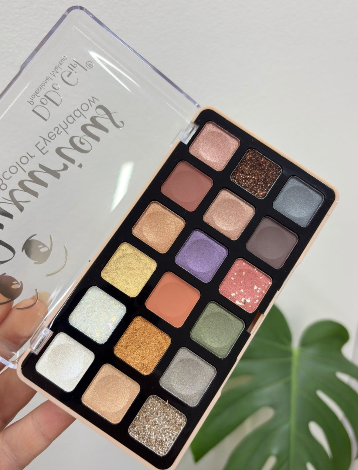 Paleta sombra mixta