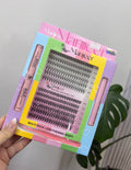 Kit pestañas punto a punto Manjieer 20-30D 9-14mix