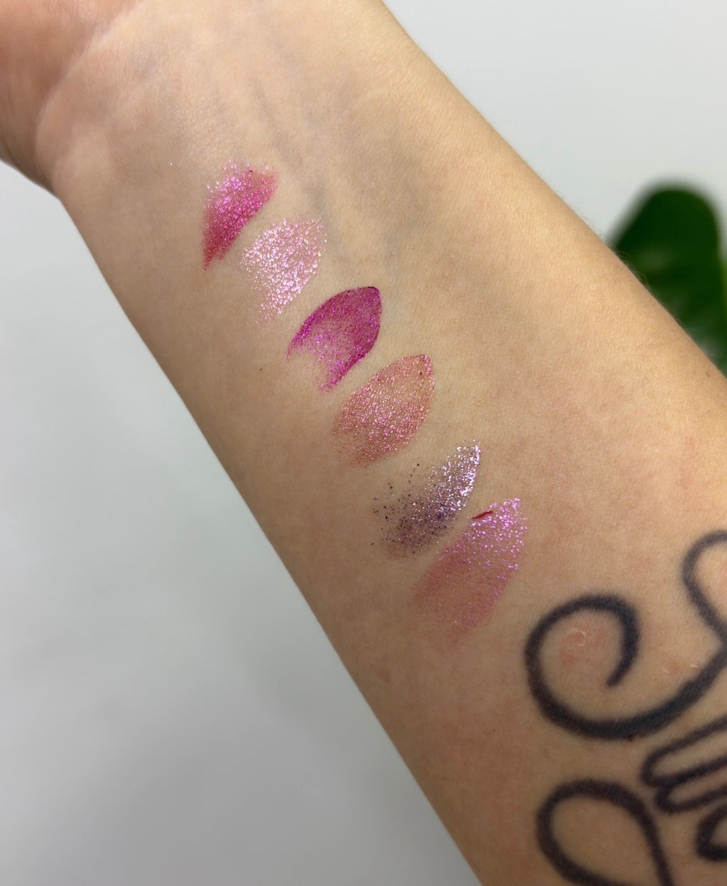 Labial con glitter