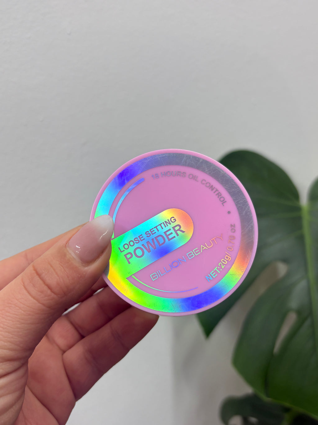 Polvo Volátil Fijador Billion Beauty Loose Setting Powder (Edición Rosa)