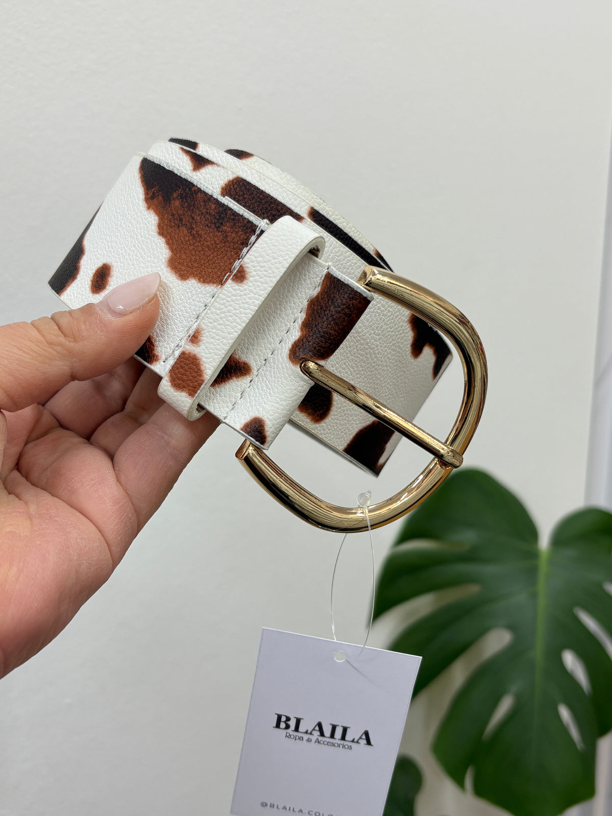 Cinto diseño vaca