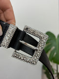 Cinto hebilla strass