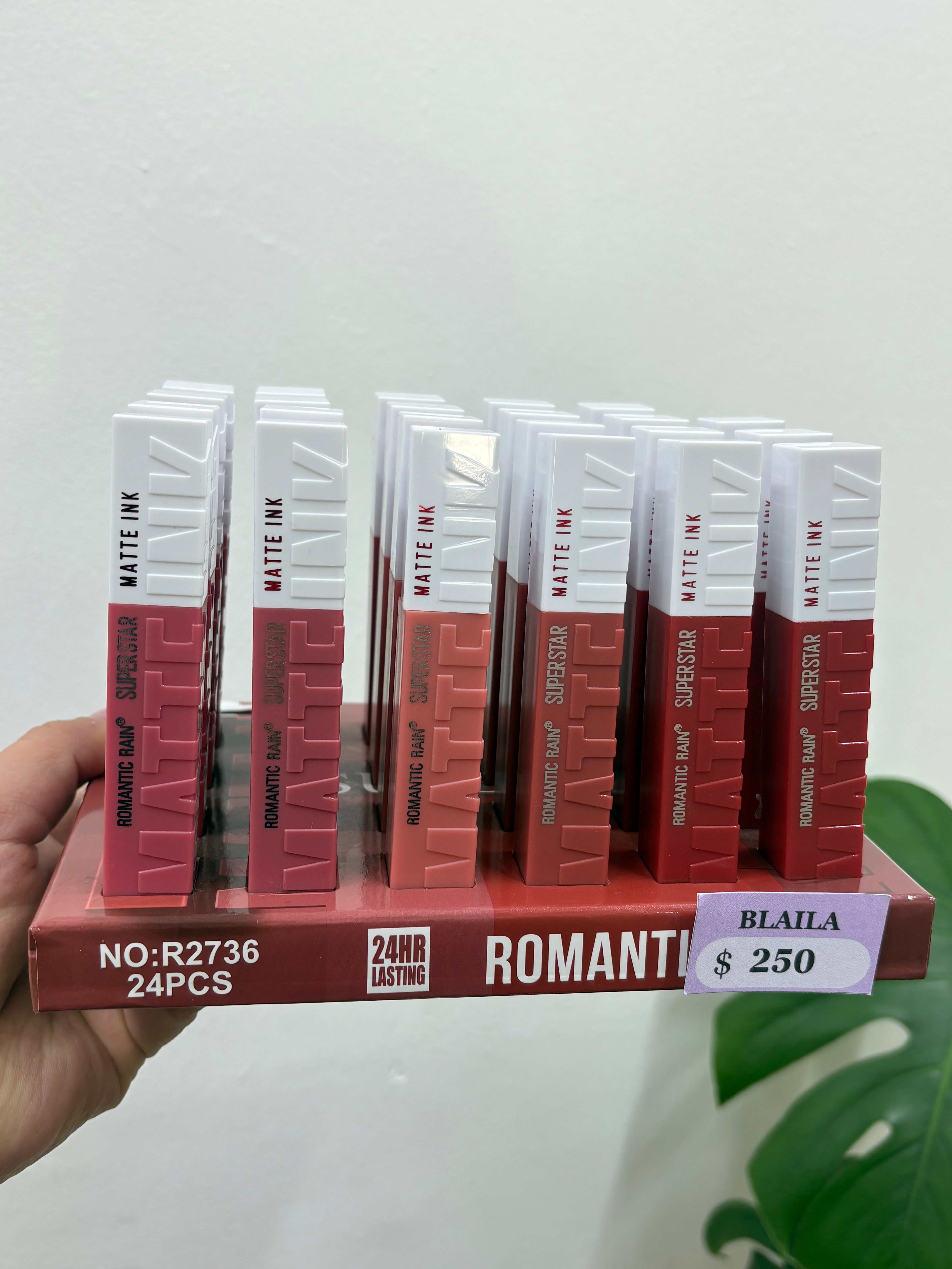 Labial Líquido Superstar Matte Ink – Romantic Rain