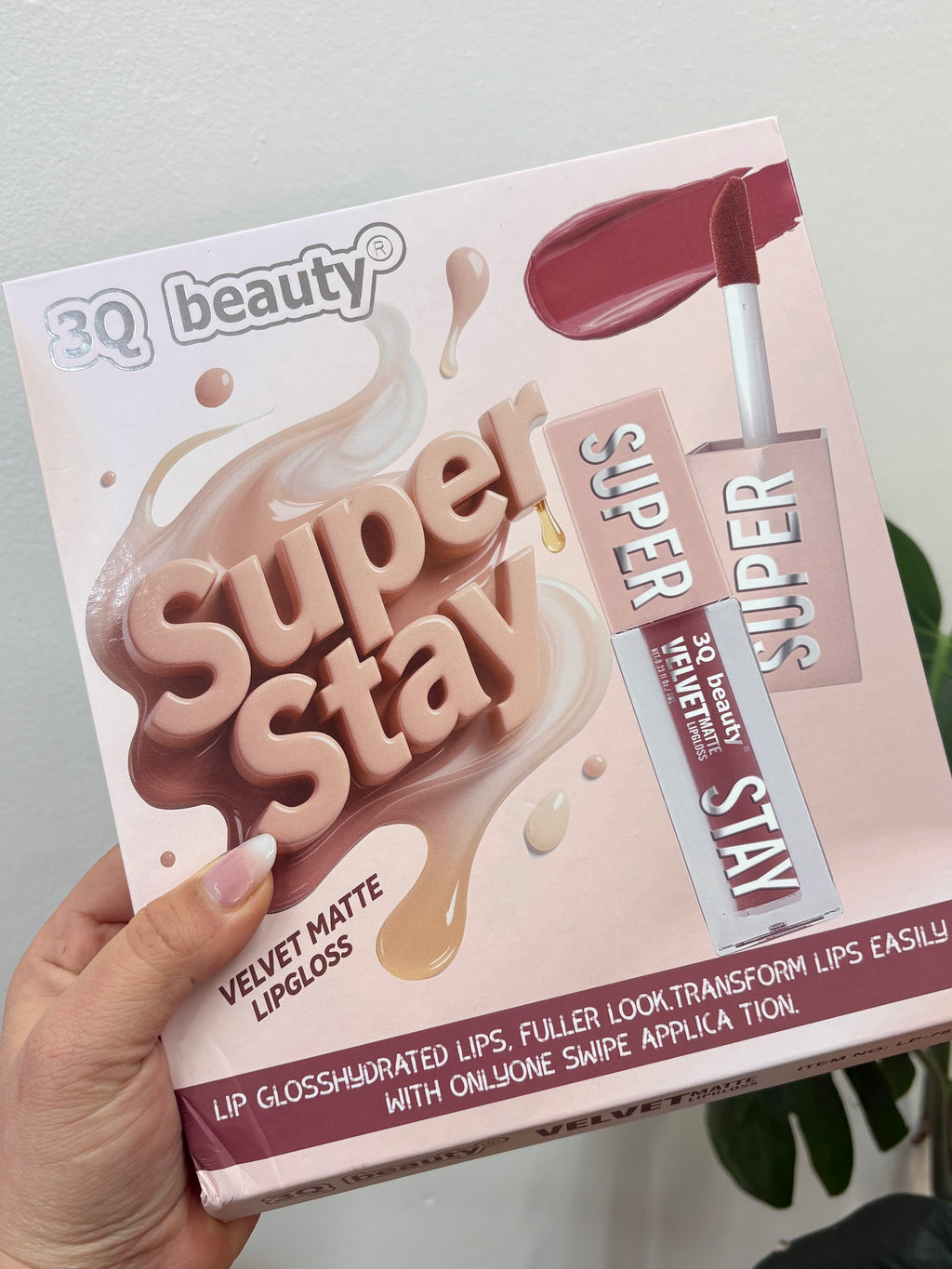 Super Stay Velvet Matte Lipgloss – 3Q Beauty